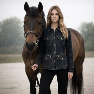 Vintage/Y2K Ralph Lauren Denim Utility/Barn/Safari Jacket